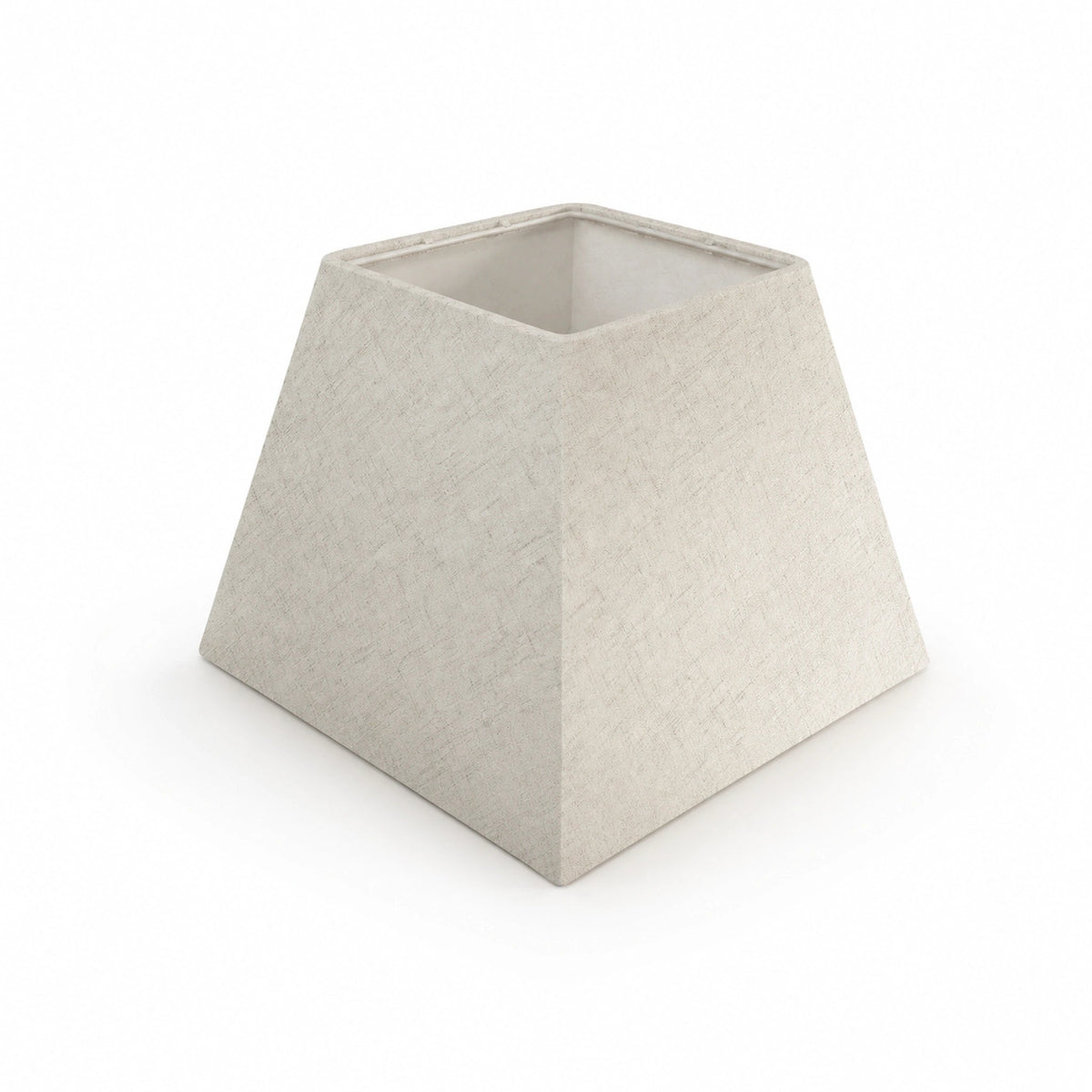 Abat-jour pyramide en lin beige Univers abat jour