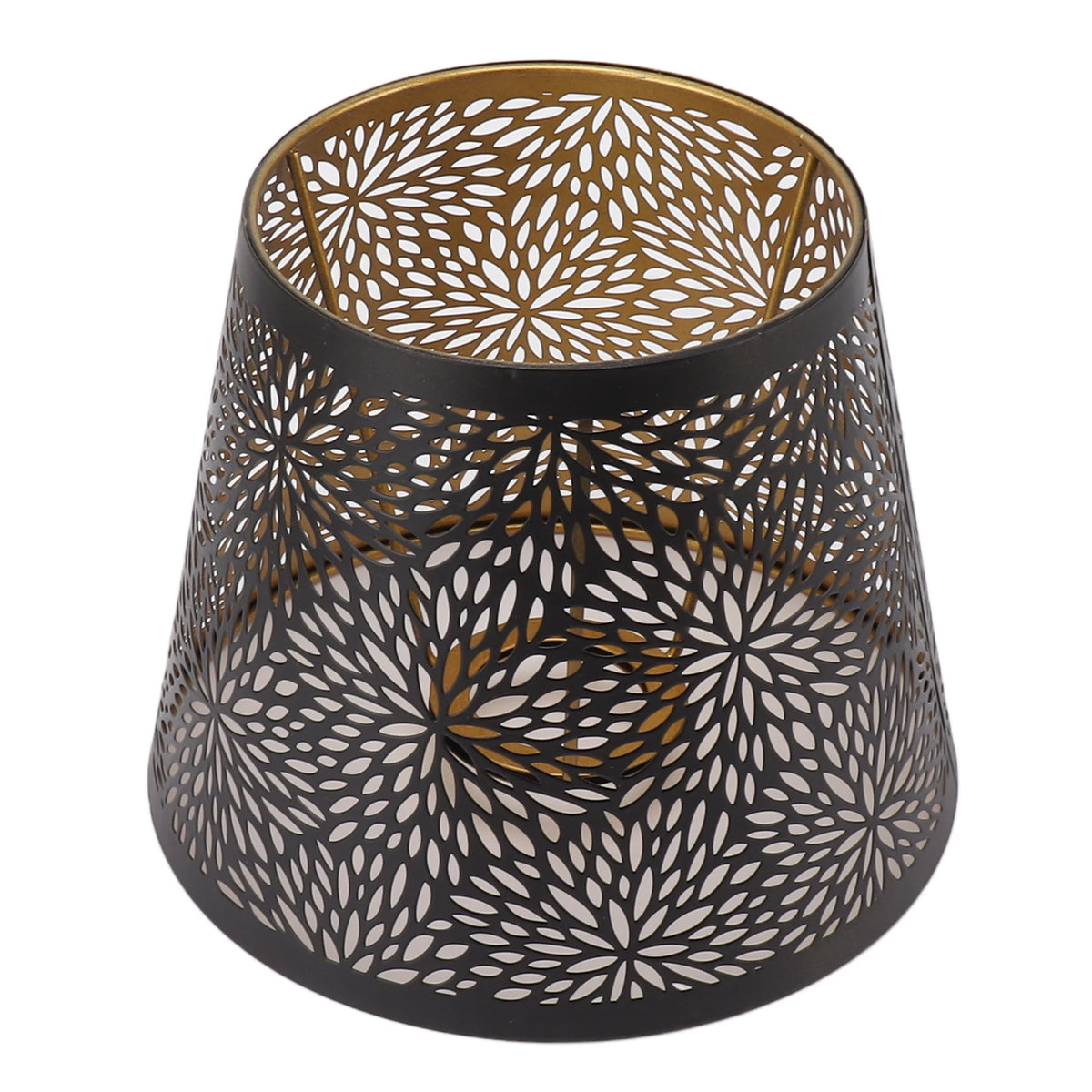 Abat-jour lampe de chevet conique métal - Ombre Dorée