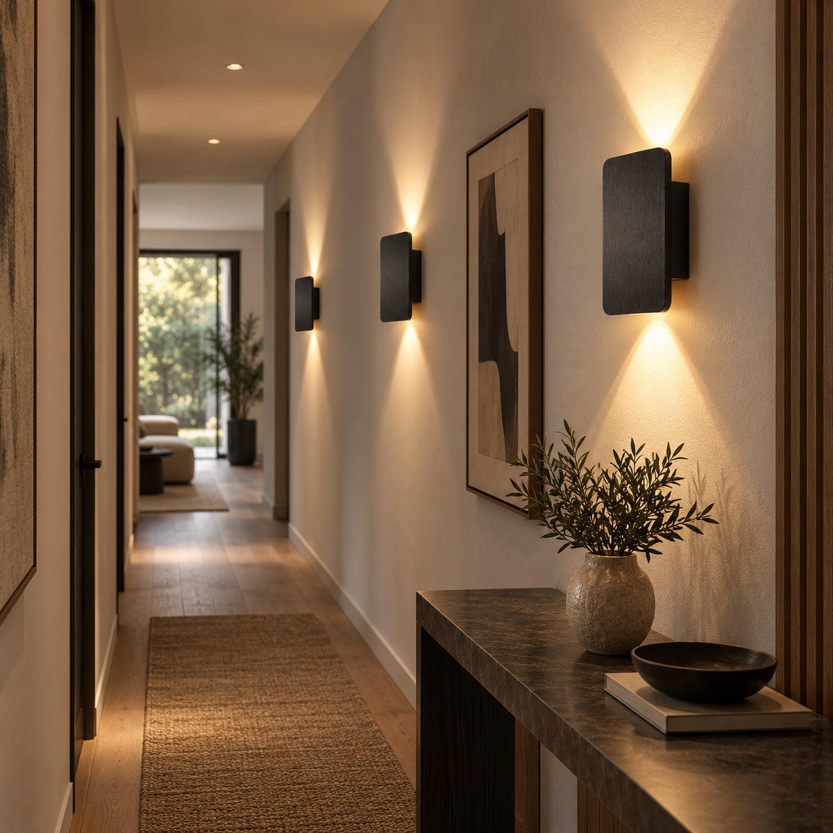 Applique Murale Aluminium LED - Halo
