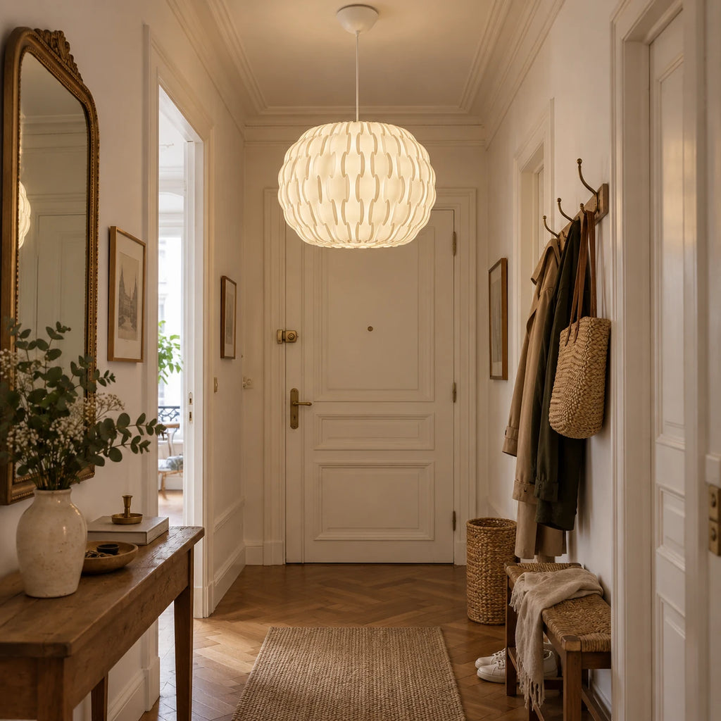 Abat-jour suspension design - Alvéa