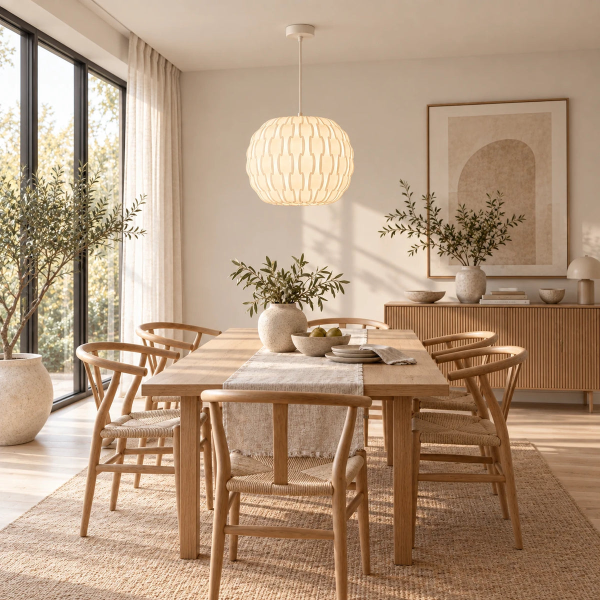 Abat-jour suspension design - Alvéa